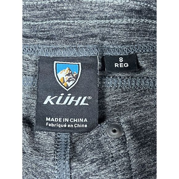 Kuhl womens 8 reg pants grey straight leg five pocket born in the mountains. - Picture 4 of 9